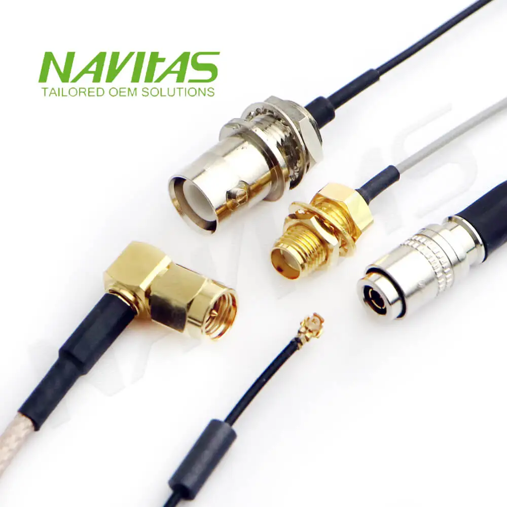 Hirose, AMP, TNC, SMA,JAE Coaxial Cable Assembly